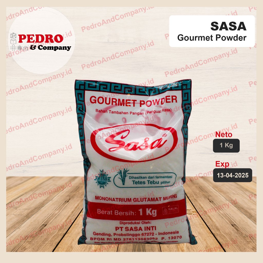 Jual Sasa bumbu penyedap masakan MSG micin 1KG refill pack | Shopee ...