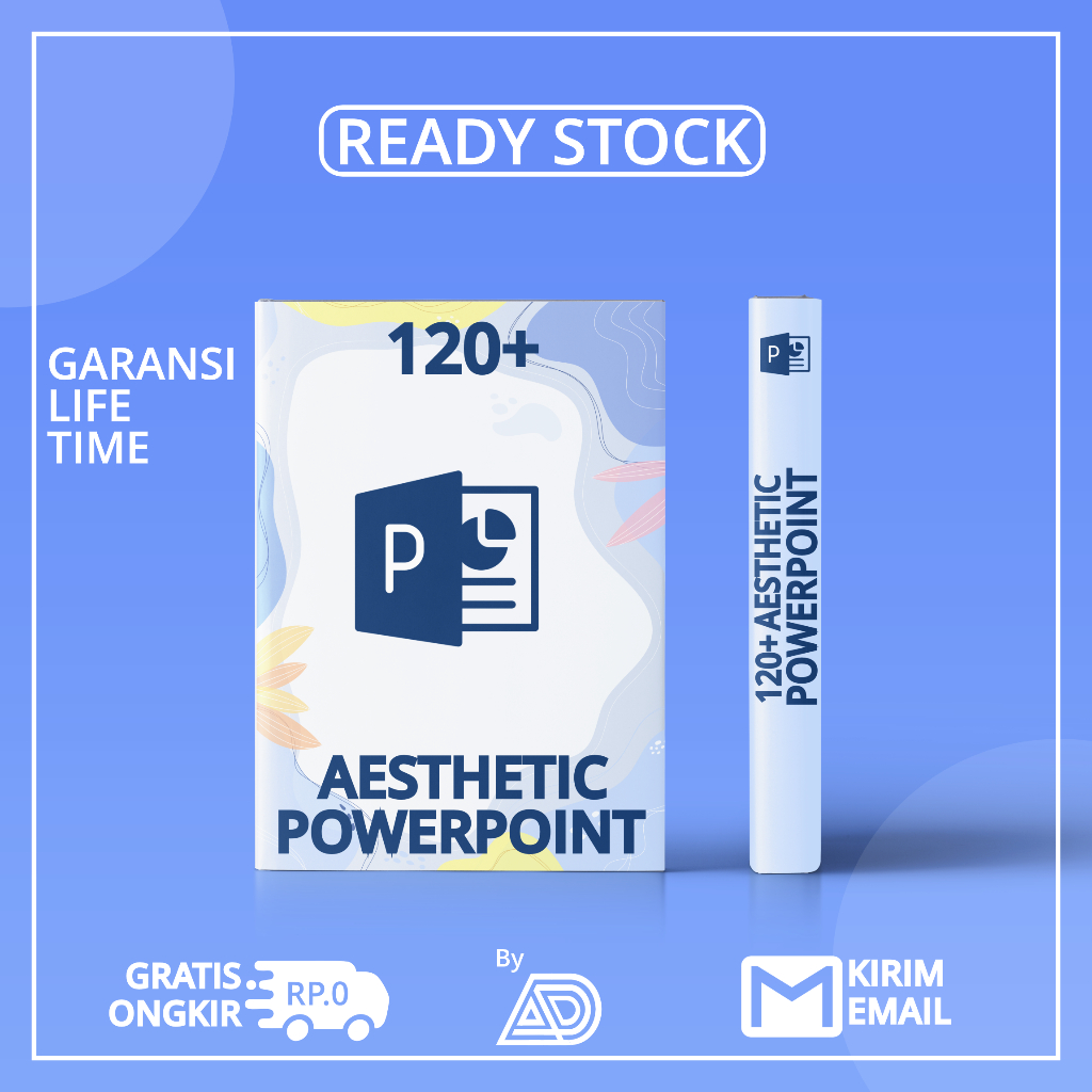 Jual 120 Aesthetic Template Ppt Powerpoint Untuk Presentasi Kekinian Terbaru Shopee Indonesia