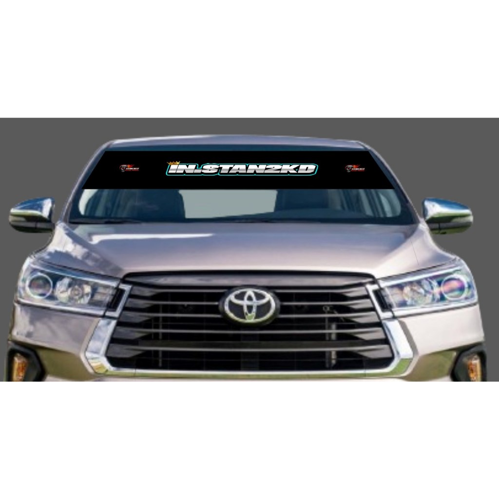 Jual stiker tulisan kaca pick up espass / mobil innova, kaca blakang ...