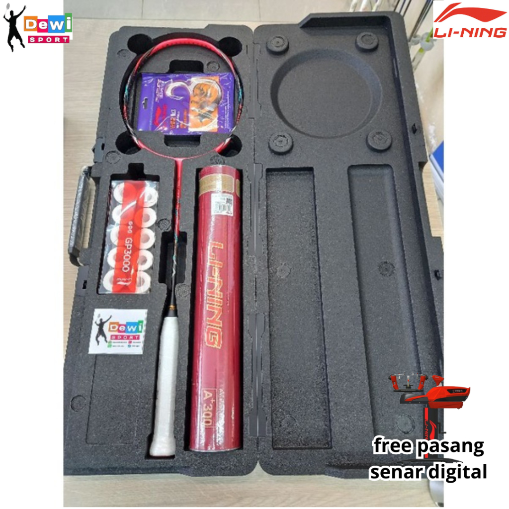 Jual Raket Badminton Li-Ning BLADEX 800 ZHANG NAN SET BOX | Shopee ...