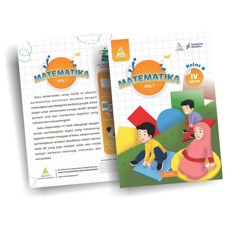 Jual Matematika kelas 4 Vol 1 SD/MI - Kurikulum Merdeka Edisi 2024 ...