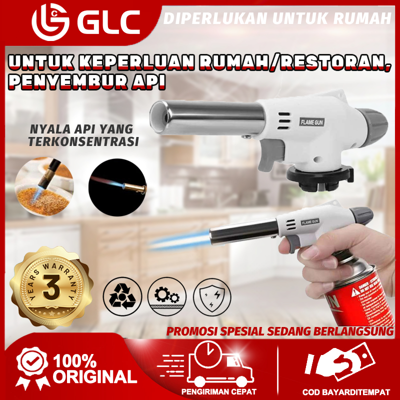 Jual Kepala Gas Torch kaleng tabung Portable Flame Gun Las api Pemantik ...