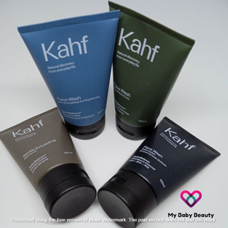 Jual KAHF Skin Energizing and Brightening Face Wash 100 ml Sabun