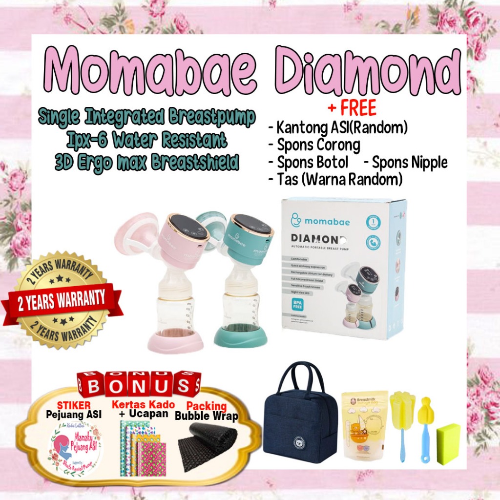 Jual Momabae Diamond Pompa Asi Momabae Diamond Shopee Indonesia