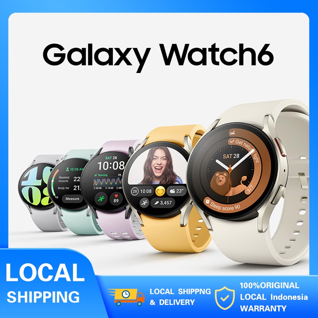Jual Jam Tangan Smartwatch Smart Watch Galaxy Watch 6 Waterproof