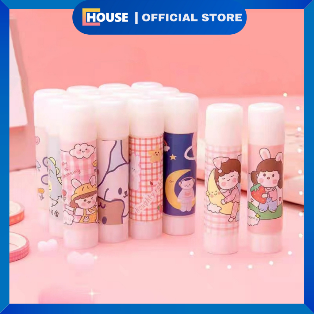 Jual Solid Glue Stick PVA Kartun Lem Padat / Mini Kecil /Dan Mudah ...