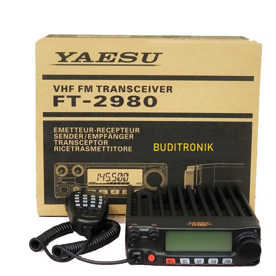 Jual Paket Rig Yeasu FT-2980 / Radio Rig Yaesu FT2980 Full Set Siap ...