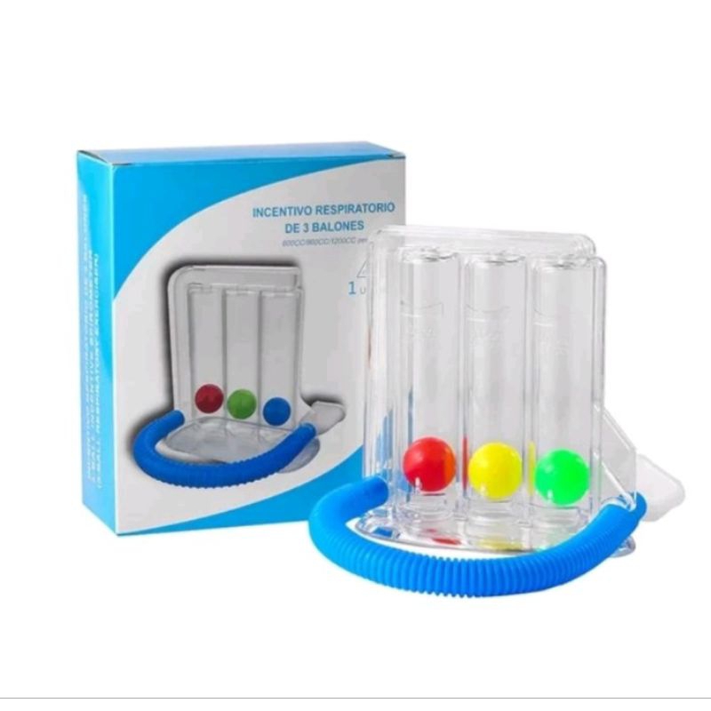 Jual Spirometer Latihan Pernapasan Respirometer Incentive Spirometry ...