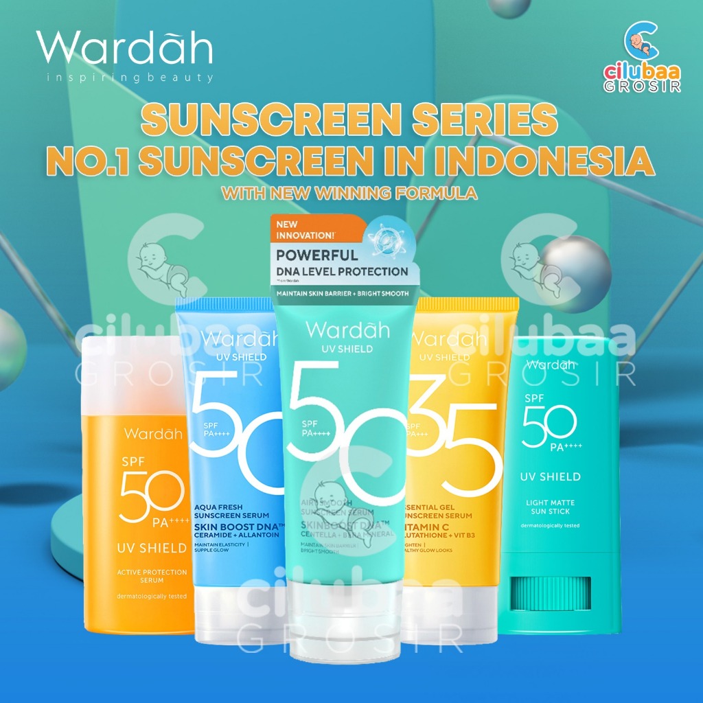 Jual Wardah Uv Shield Aqua Fresh Essence Active Protection Serum