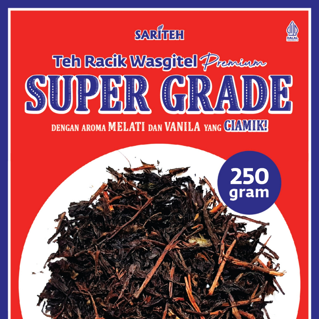 Jual [Sariteh Indonesia] Teh Racik Wasgitel Premium, Supergrade for Es ...