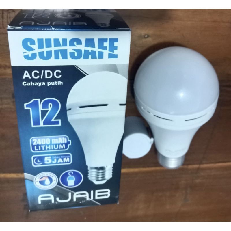 Jual SUNSAFE AJAIB EMERGENCY 12 WATT | Shopee Indonesia