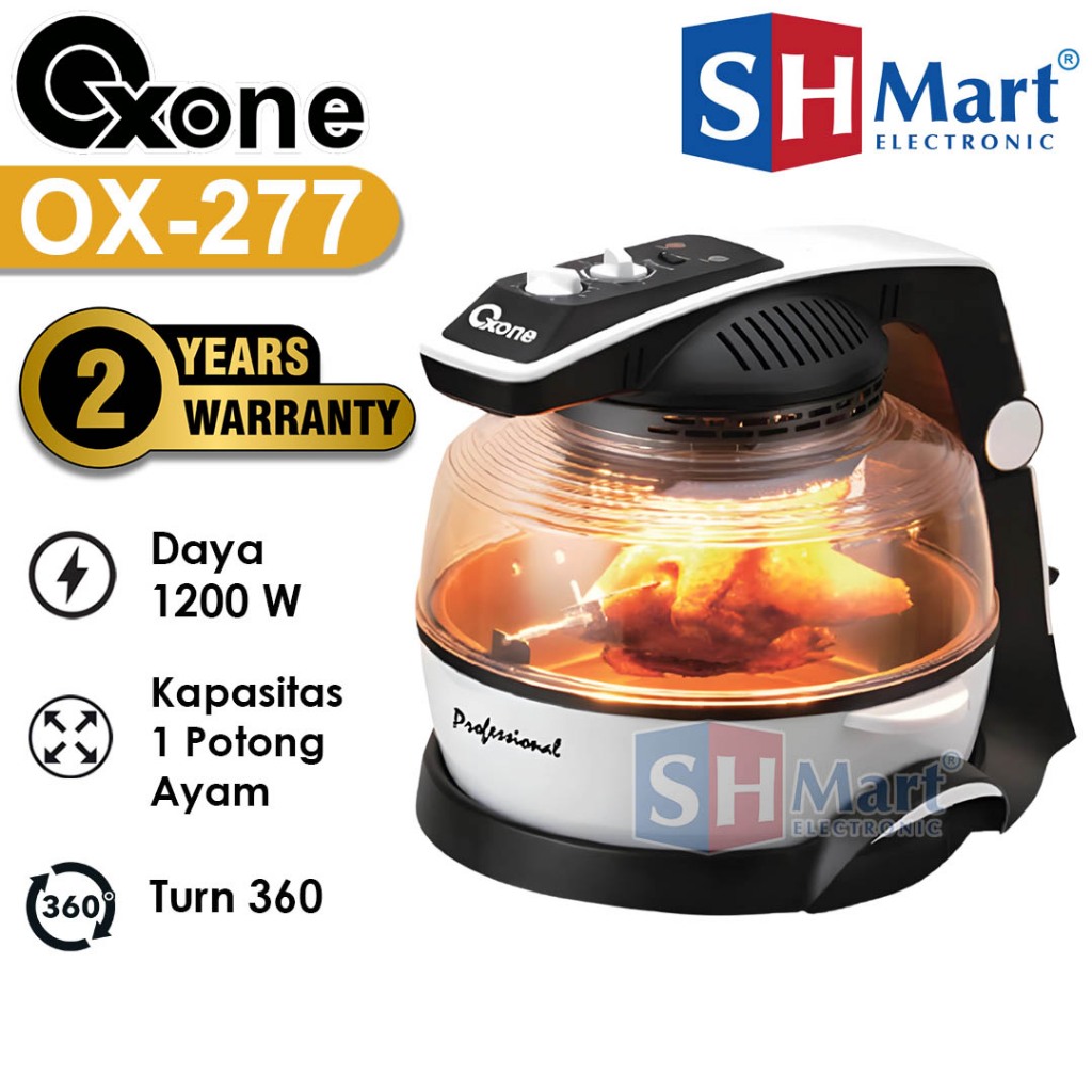 Jual Air Fryer Oxone Liter Ox Ox Penggorengan Tanpa Minyak Garansi Resmi Shopee Indonesia