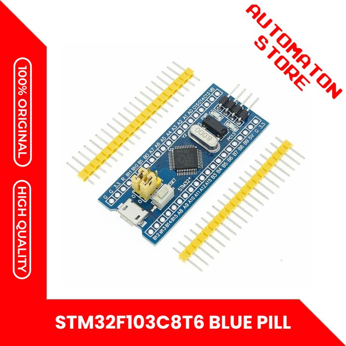 Jual STM32F103C8T6 STM32 BLUE PILL STM32F103 ARM Minimum System ...