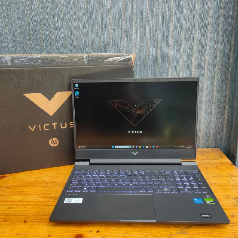 Jual Laptop Hp Gaming Victus 15-fa1094TX Intel i5-12450H Ram 8Gb / SSD ...