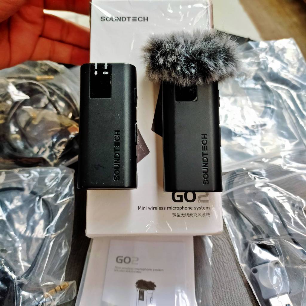 Jual Jual Soundtech Go2 Wireless Microphone Bekas Second Lengakap ...