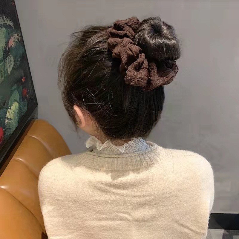 Jual Ikat Rambut Scrunchie Tebal / Ikat Rambut / Cepolan Hijab ...