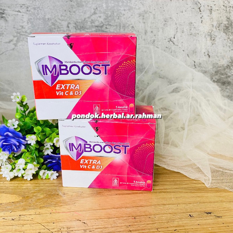 Jual KAPSUL IMBOOST EXTRA VIT C & D3 | Shopee Indonesia