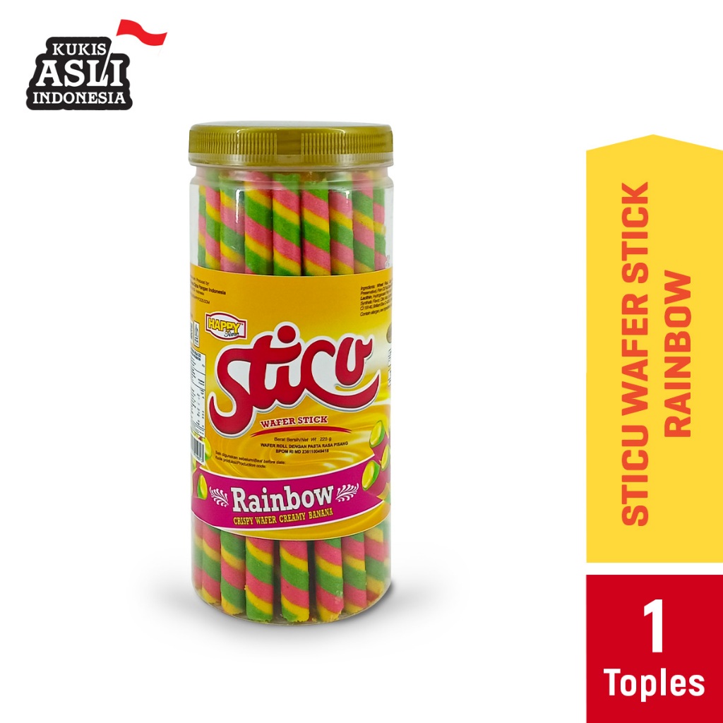 Jual Happy Time Astor Sticu Wafer Roll 3 Varian Rasa | Shopee Indonesia