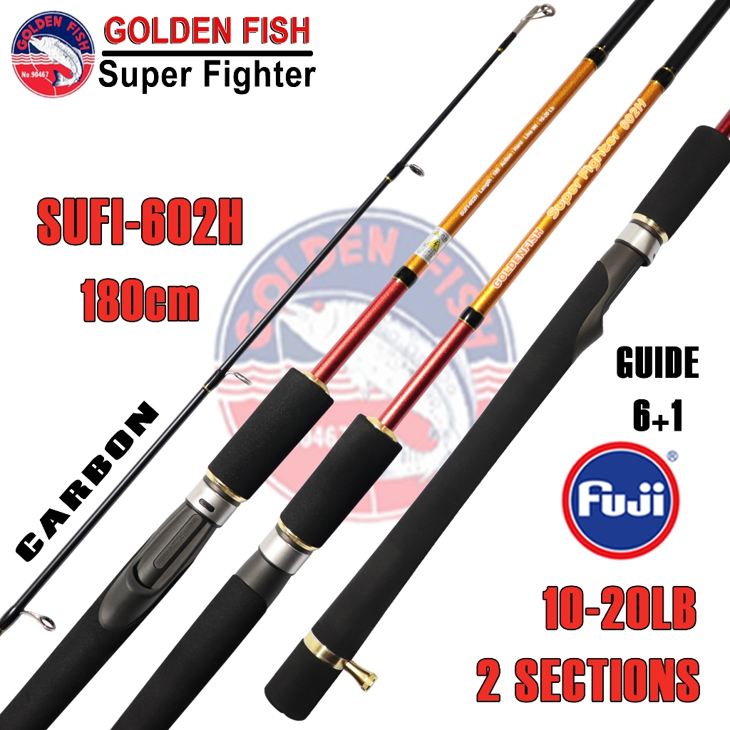 Jual ROD GOLDENFISH SUPER FIGHTER UKURAN 180 | Shopee Indonesia