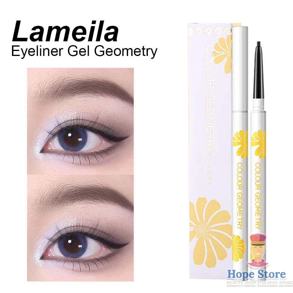 852 Eyeliner Gel Colour Geometry Waterproof Tahan Lama Tidak Mudah Luntur | AutoStock