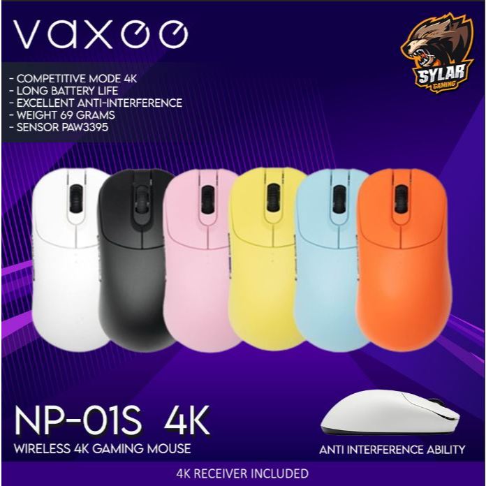 Jual Vaxee ZYGEN NP-01S 4K Version Wireless Gaming Mouse | Shopee Indonesia