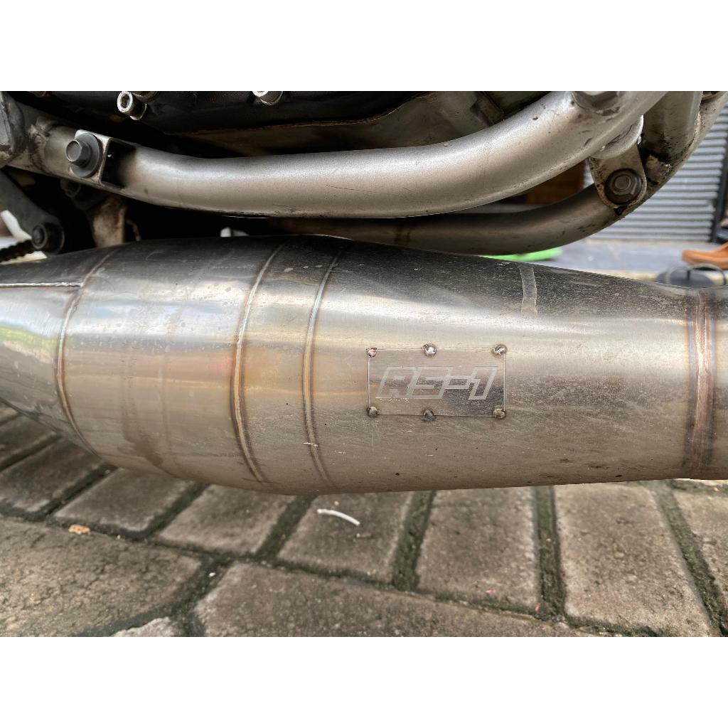 Jual Kenalpot Original RS-1 Stainless Cobra Ninja R SS | Shopee Indonesia