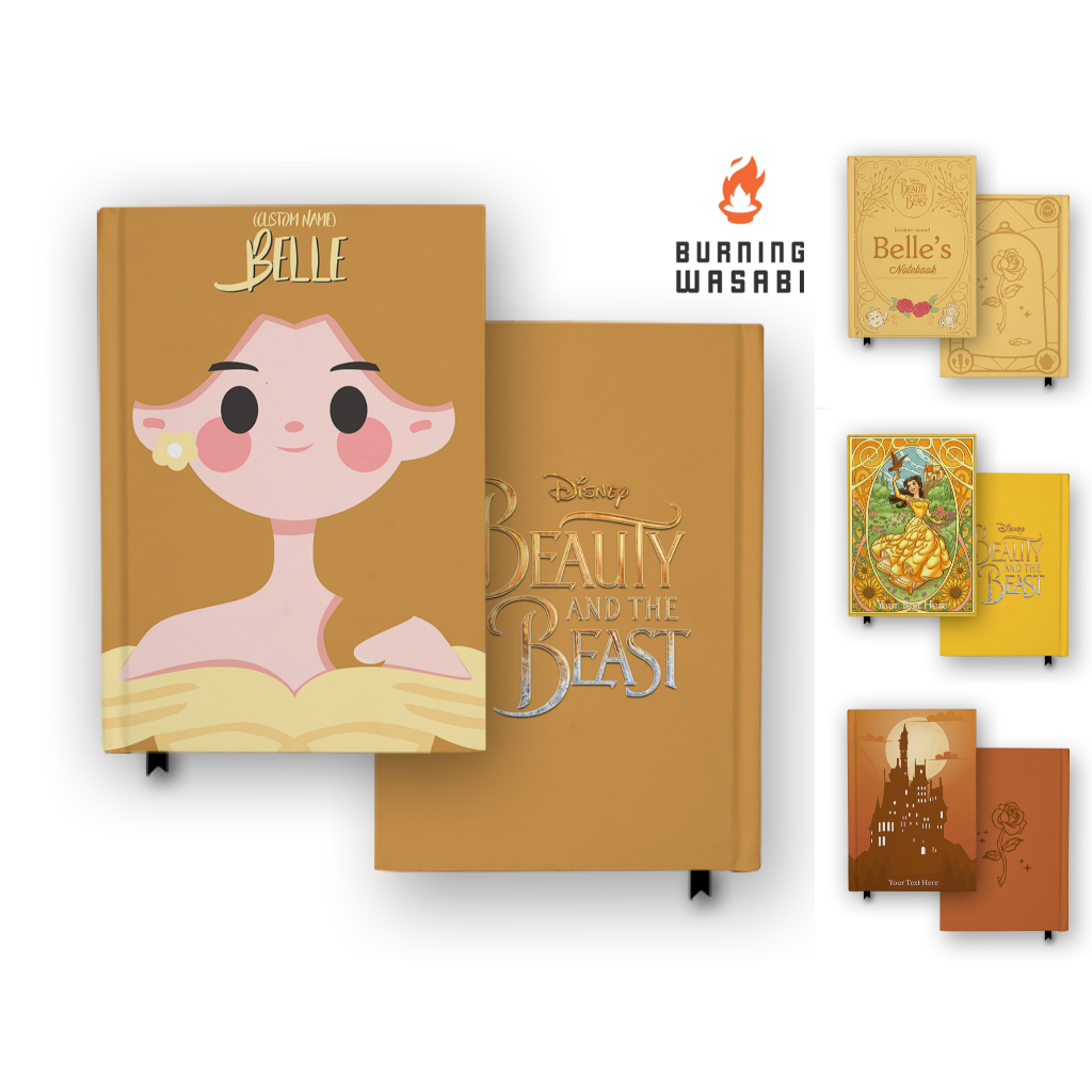 Jual Buku Catatan Notebook Princess Belle 2 Beauty And The Beast Khusus