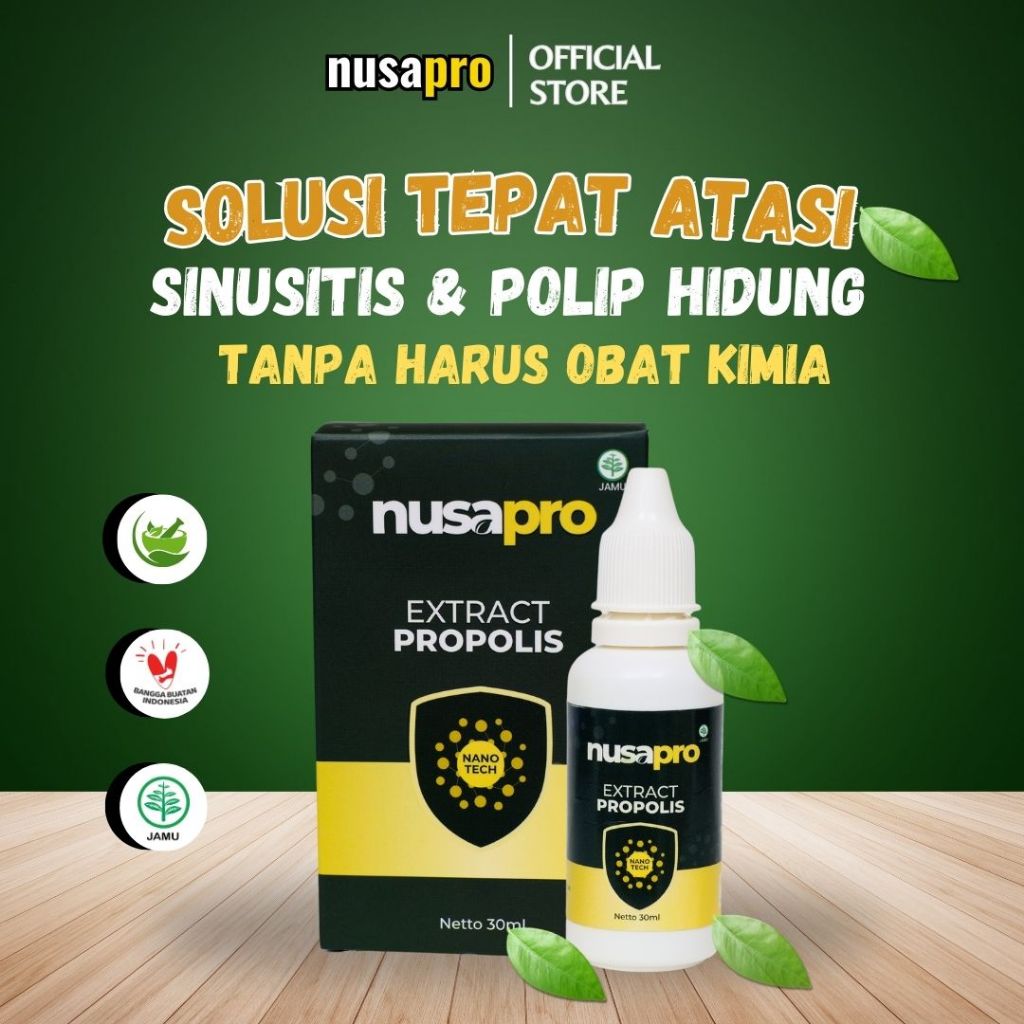 Jual Nusapro Nano Booster Herbal Sinusitis Dan Polip Hidung Paling ...