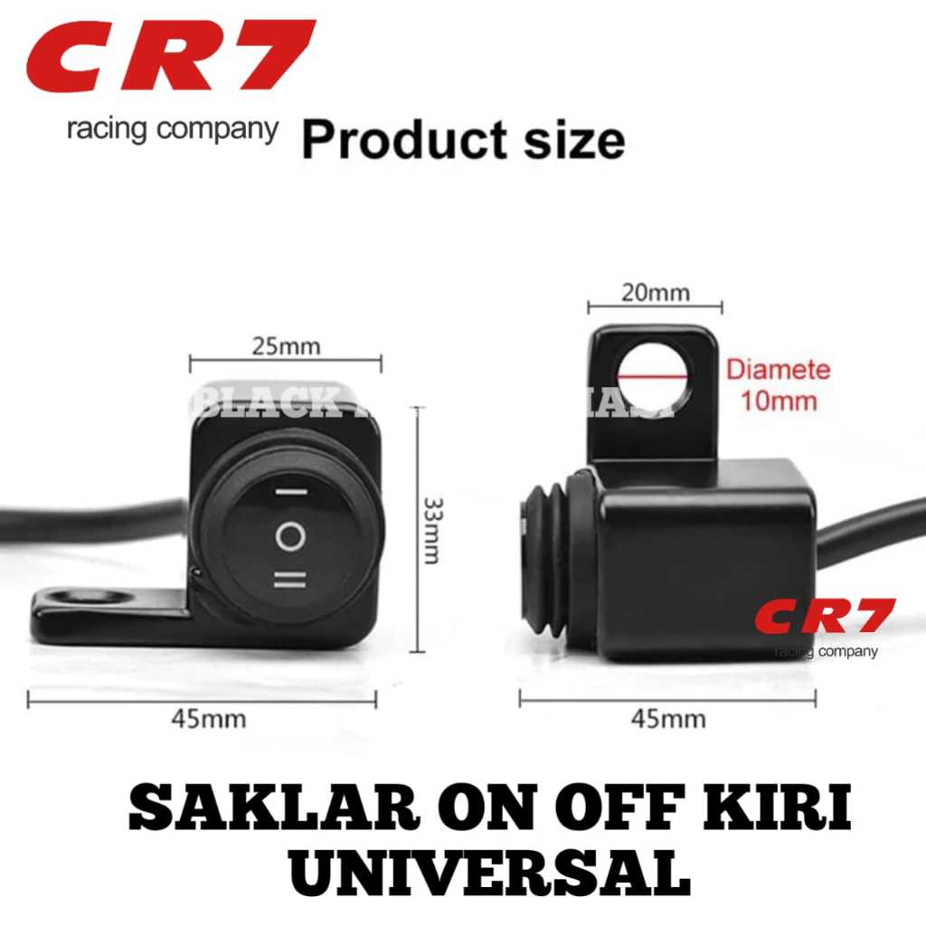 Jual Saklar On Off Kiri Universal Saklar Kiri On Off 3 Fungsi Saklar ...