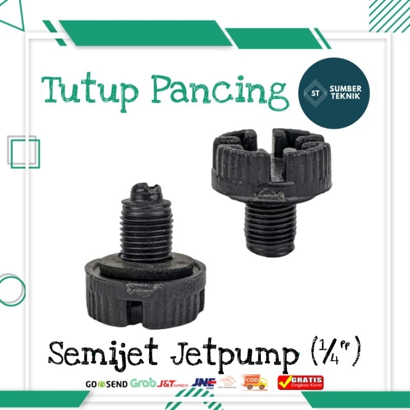 Jual Tutup Pancing Plug Drat Pompa Air Semi Jet - Jet Pump 1/4 Inch ...