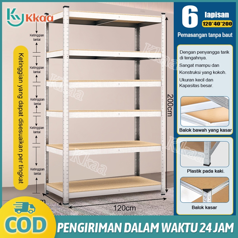 Jual Rak Susun Rak Besi Rak Besi Siku Lubang Rak Susun Serbaguna Rak ...