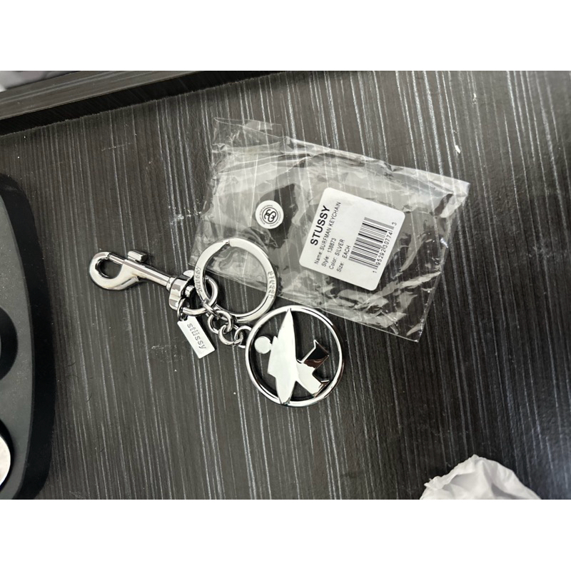 RARE STUSSY SURFMAN KEYCHAIN | eBay