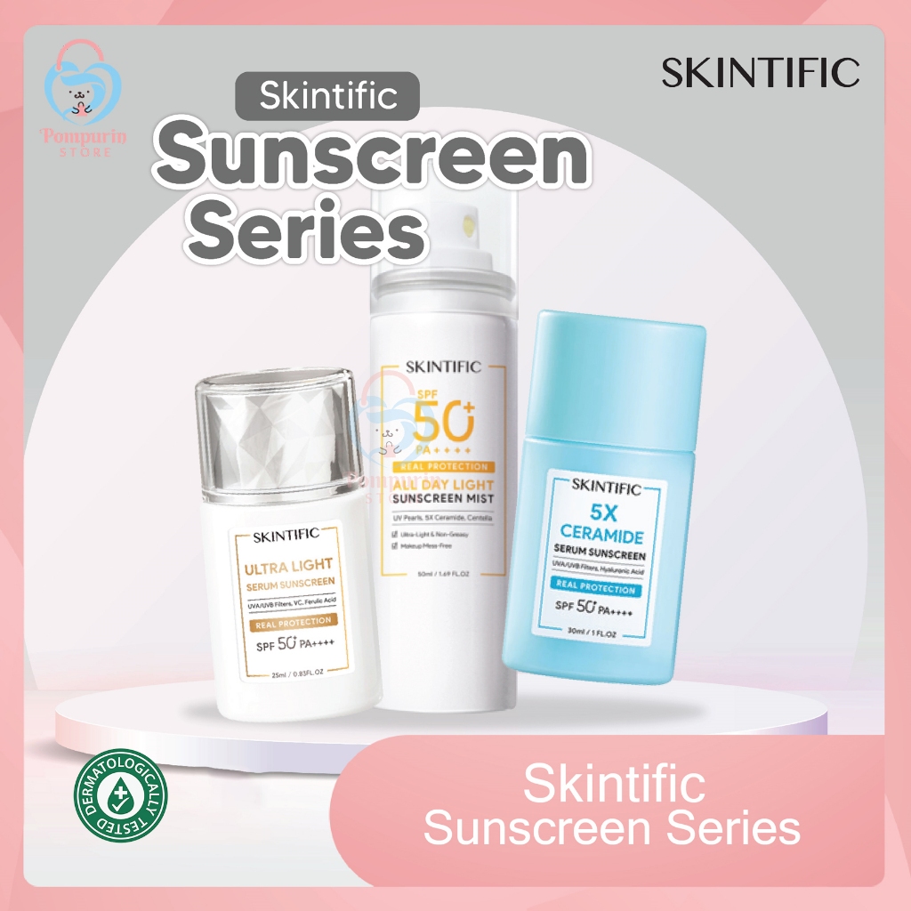 Jual SKINTIFIC Sunscreen Series - Skintific 5X Ceramide Serum Sunscreen ...