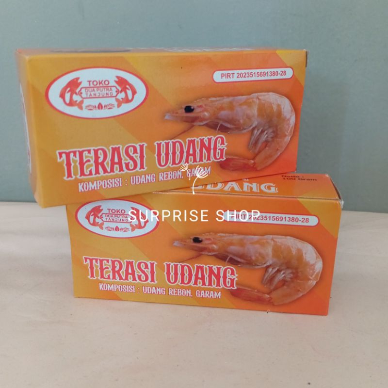 Jual TERASI /TRASI UDANG TANJUNG / DUA PUTRA TANJUNG KHAS SIDOARJO 100 ...