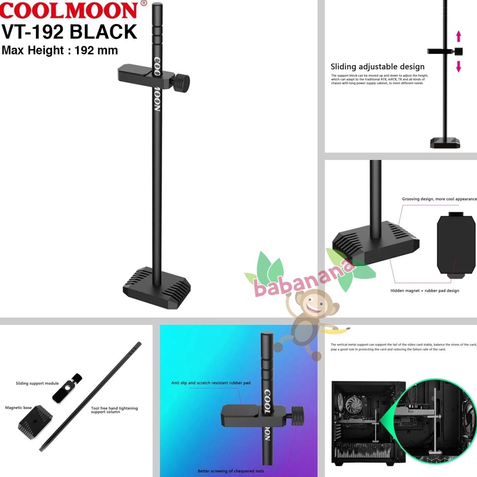 Jual Kode H S Gpu Stand Holder Penahan Vga Graphic Card Support