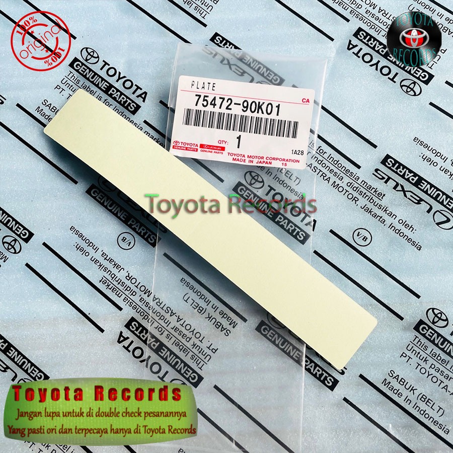 Jual Stiker Bagasi 400KG Land Cruiser Hardtop 2F, FJ, BJ40, Prado, VX80 ...