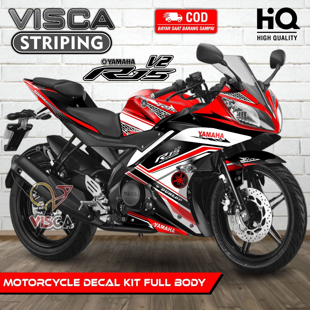 Jual Decal R15 V2 Full Body - Stiker R15 V2 Full Body - Dekal R15 V2 ...