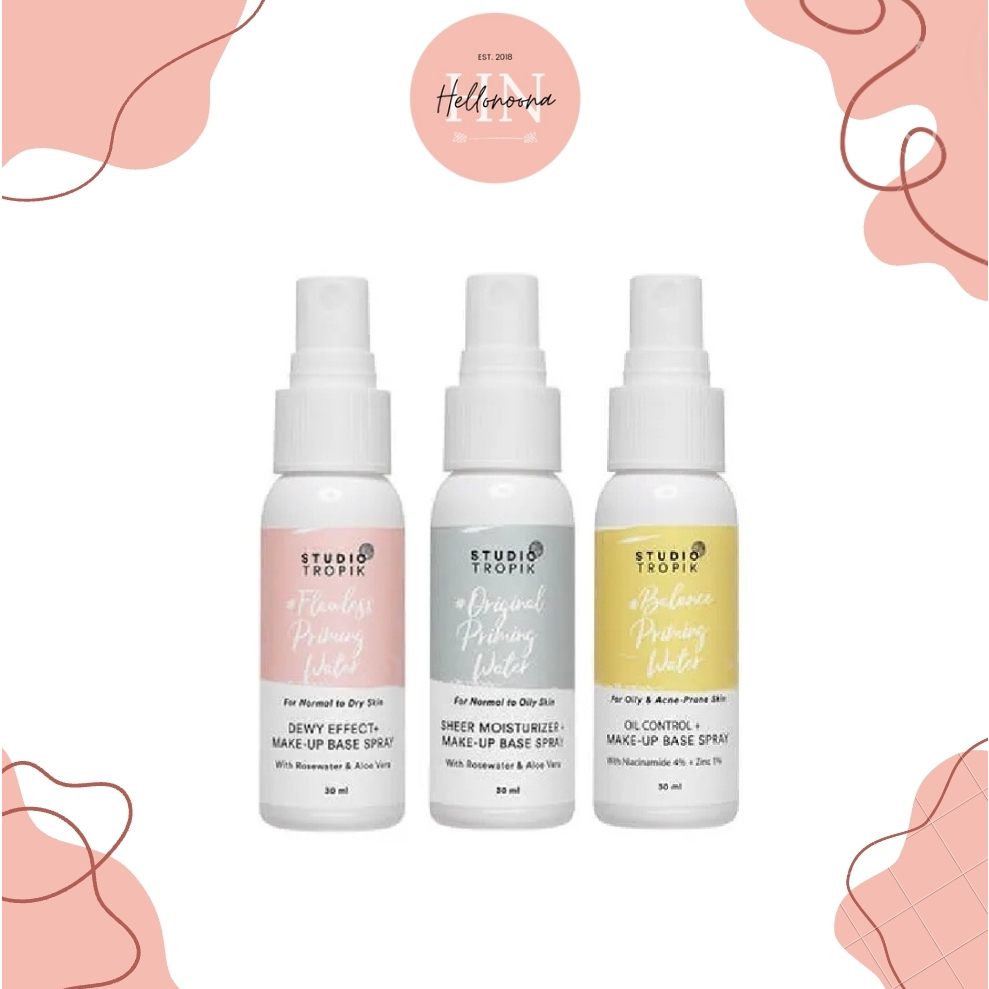 Jual STUDIO TROPIK - Priming Water Make-Up Base Spray 30ml | 150ml ...