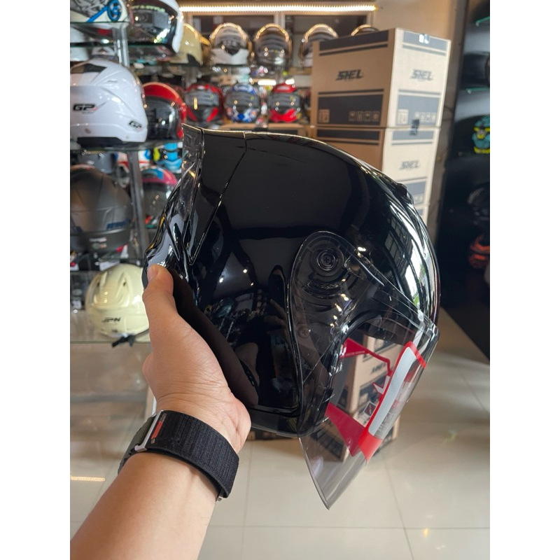 Jual SHELL EQUALIZER ORIGINAL HELM HALF FACE | Shopee Indonesia
