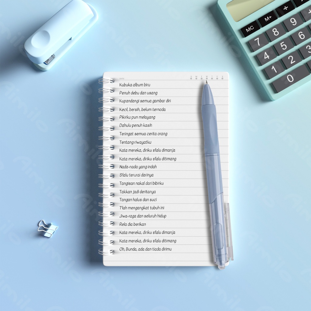 Jual [READY] Aimilo Notebook A5/A7 Buku Diary Aesthetic Buku Jurnal ...