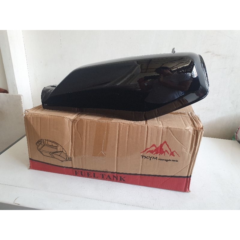 Jual TANGKI MOTOR RXKING HITAM RXKING NEW 06 KUALITAS ORIGINAL TEBAL ...