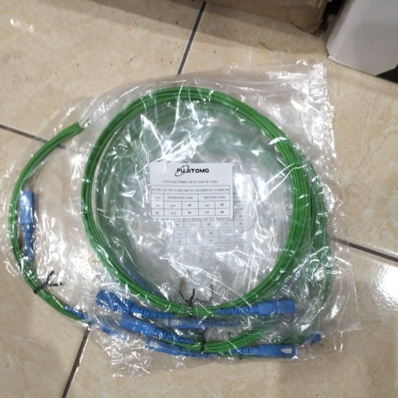 Jual Pathcore Pelangi A1 Fujitomo 1 Pack Isi 10pcs/Kabel Fiber Optik ...