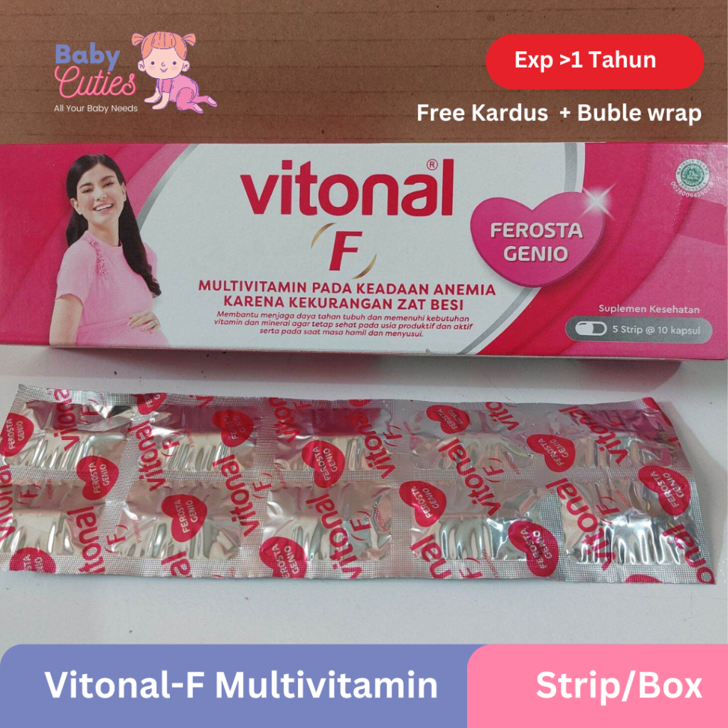 Jual VITONAL - F/BOK Multivitamin dan Mineral Penambah Darah - Kemasan ...