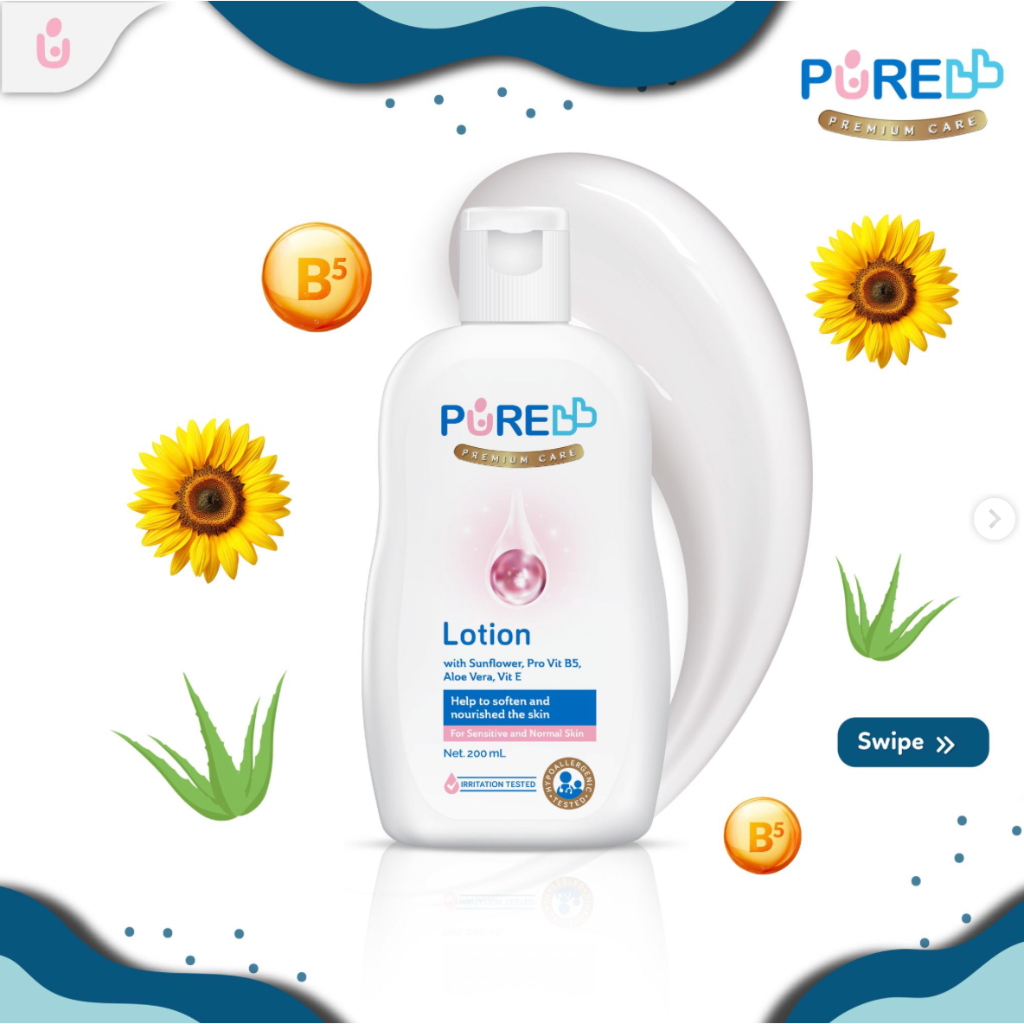 Jual [BPOM] - Pure BB PureBB Lotion 80ml / 200ml - Pure Kids Losion ...