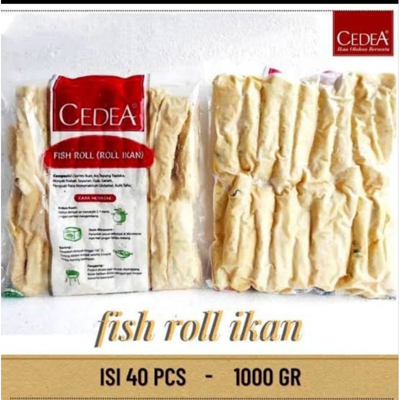 Jual Cedea Fish Roll Kemasan 1kg - Isi 40pcs | Shopee Indonesia