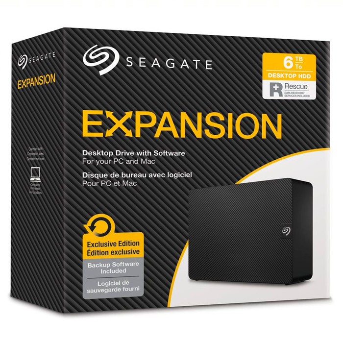 Jual Harddisk Eksternal SEAGATE EXPANSION DESKTOP 6TB Hardisk HDD ...