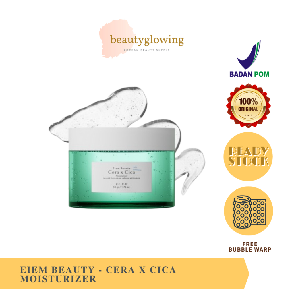 Jual EIEM BEAUTYCERA x CICA MOISTURIZER pelembab wajah memberikan