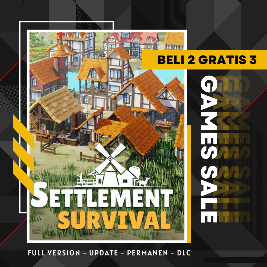 Jual SETTLEMENT SURVIVAL - GAME PC - GAME LAPTOP - PC GAMES | Shopee ...