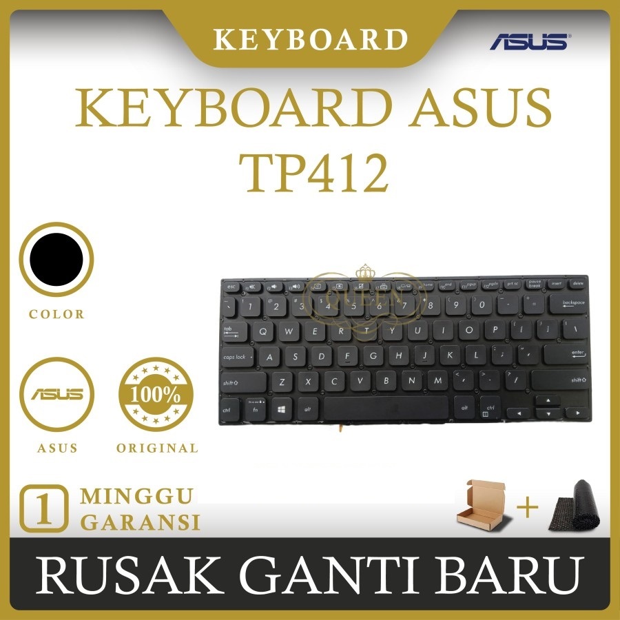 Clavier ASUS AZERTY Fr Pour TP412 HQ – Réf HQ20720439000, Sans Rétro-éclairage, Occasion