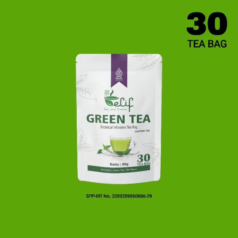 Review ELIF TEA AND TISANE Green Tea – Teh Hijau Sehat Kaya Manfaat untuk Tubuh dan Pikiran